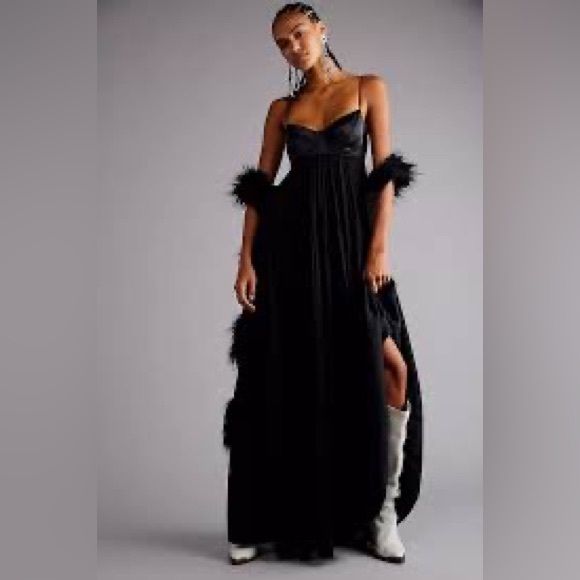 knee length dresses for ladies Freya Merino Wool Maxi Dress